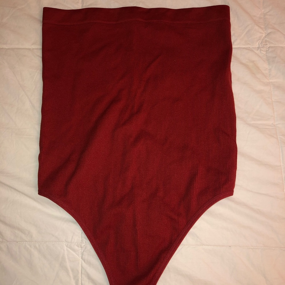 Forever 21 Strapless Bodysuit